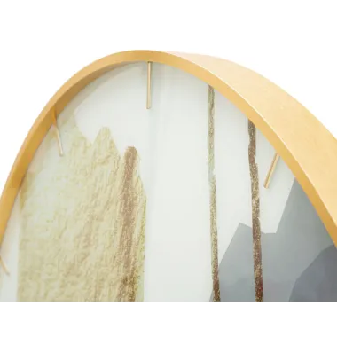 ZEGAR GLASS MOTIF 80x5 cm